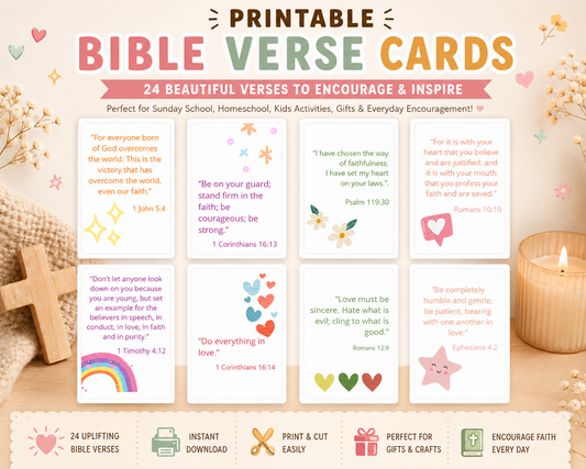 Bible Verse Card Printable