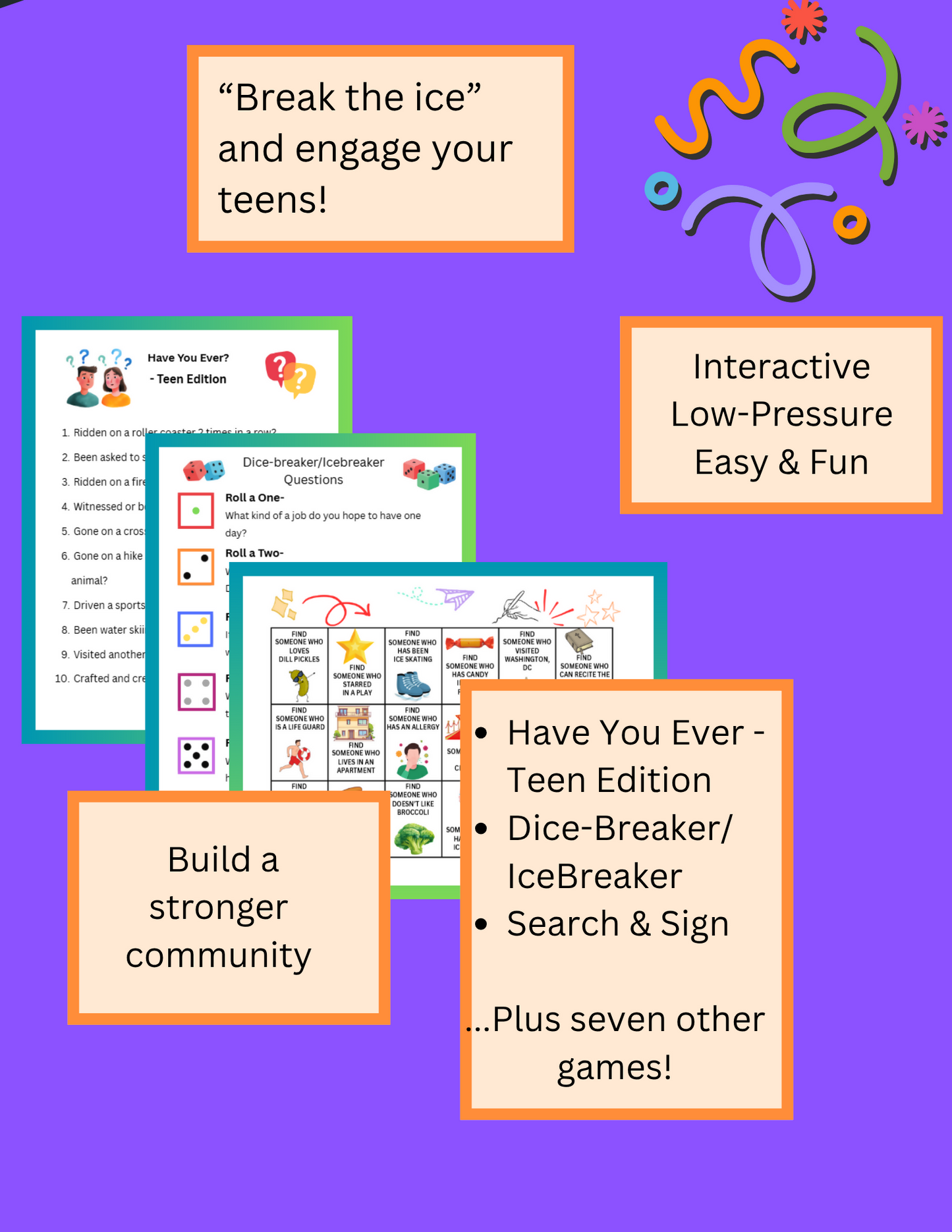 10 Teen Icebreaker Games