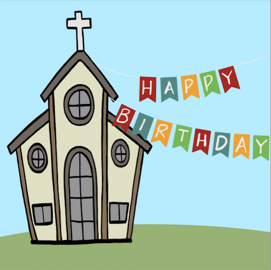 happy birthday churc