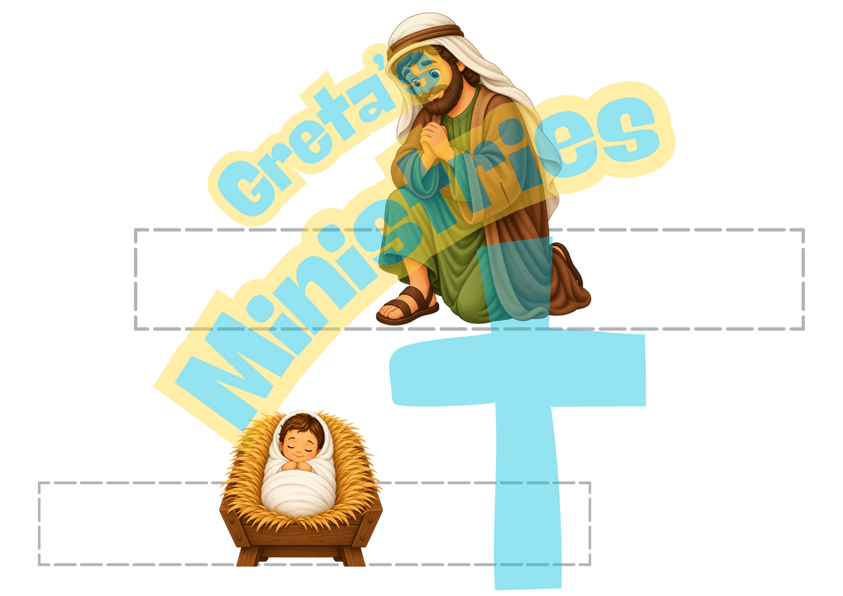 Build the Nativity Scene | Christmas Bible Object Lesson & 3D Class Project
