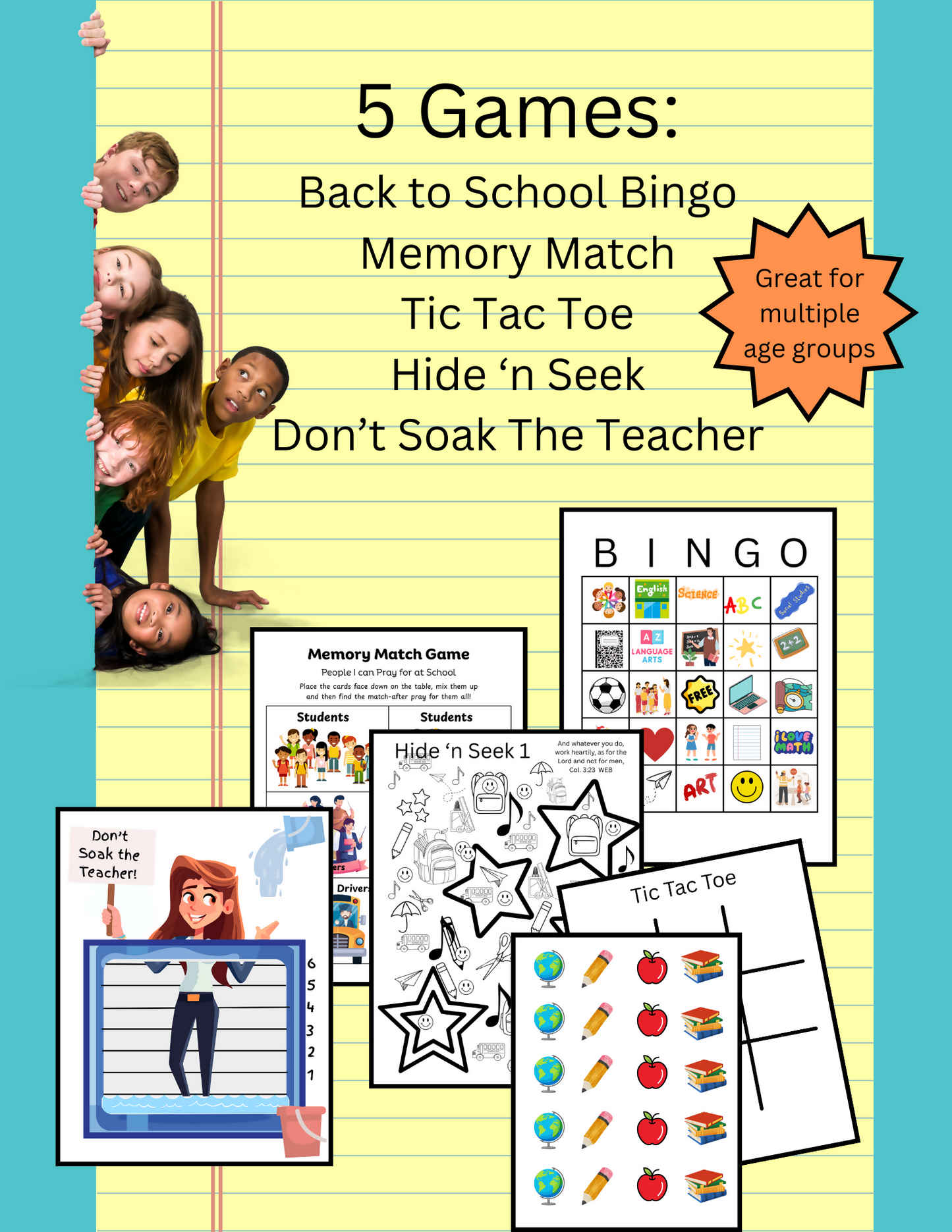 Back to School 5 Game Bundle