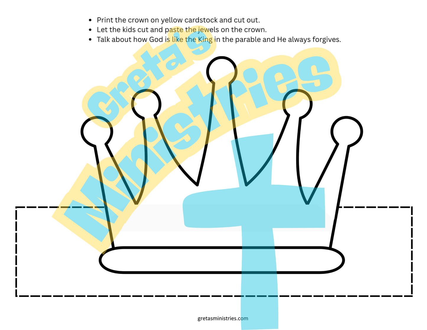 Parable of the Unforgiving Servant | Sunday School Lesson Plan | Puppets | Craft