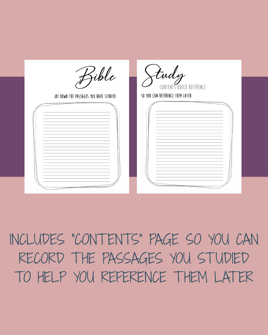 Bible Study Notes