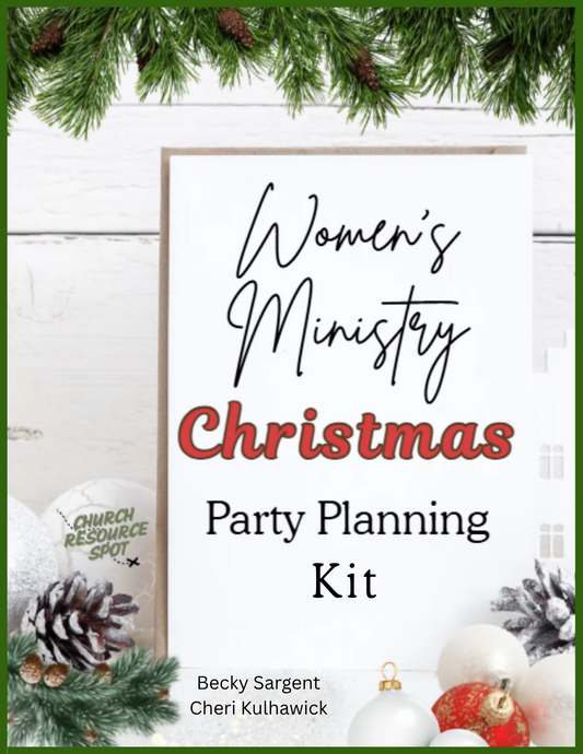 Women's Ministry Christmas Party Planning Kit