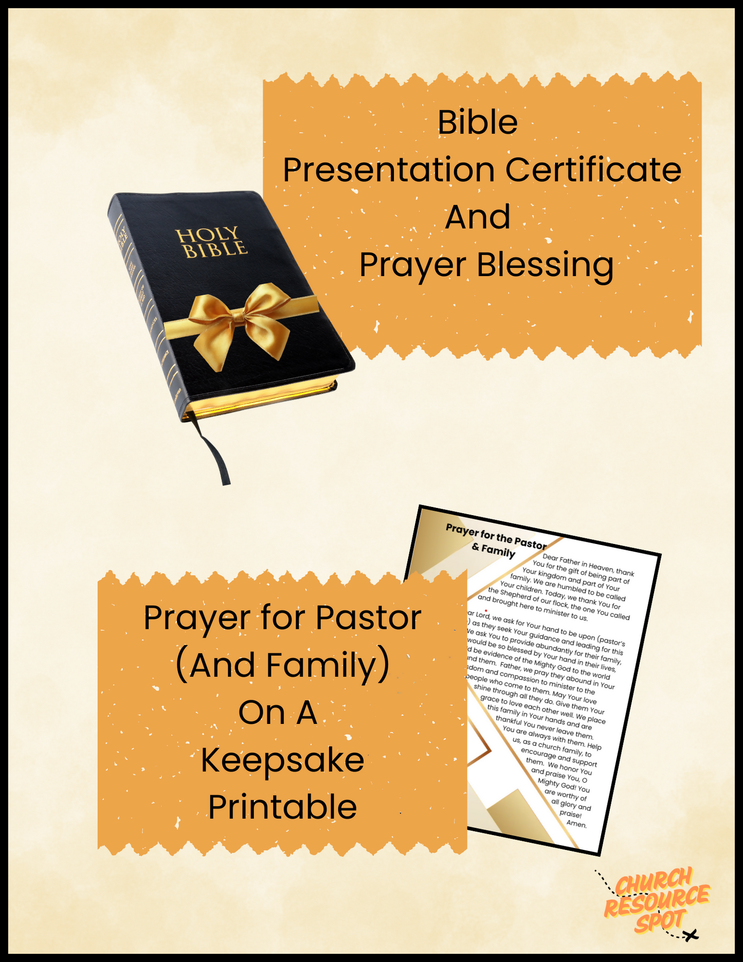 Church Presentation Ideas For Pastor Appreciation