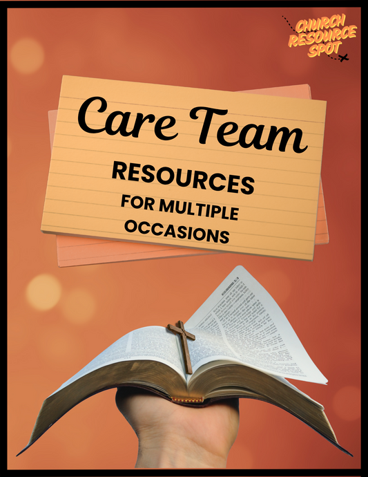 Care Team Resources For Multiple Occasions