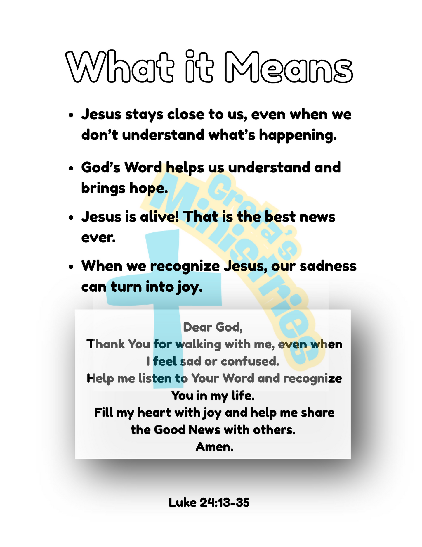 Jesus Heals A Man Born Blind Bible Story Coloring Book / Lesson (2nd-5th Grade)