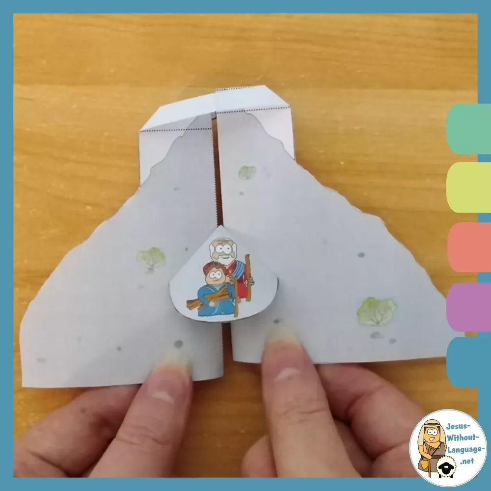 Genesis 22 - Abraham and Isaac | Ministry lesson, Bible crafts, Games