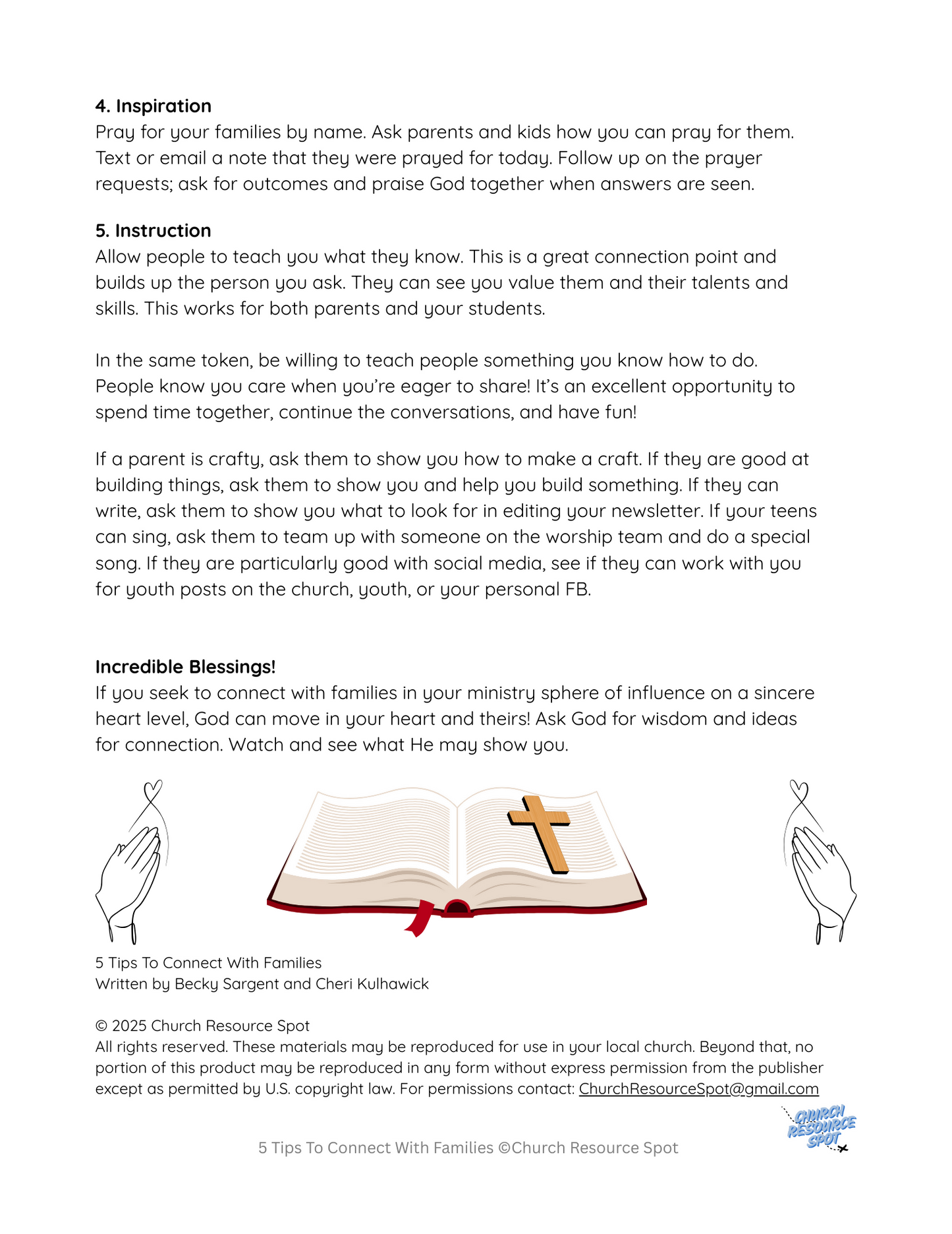 5 Tips To Connect With Families