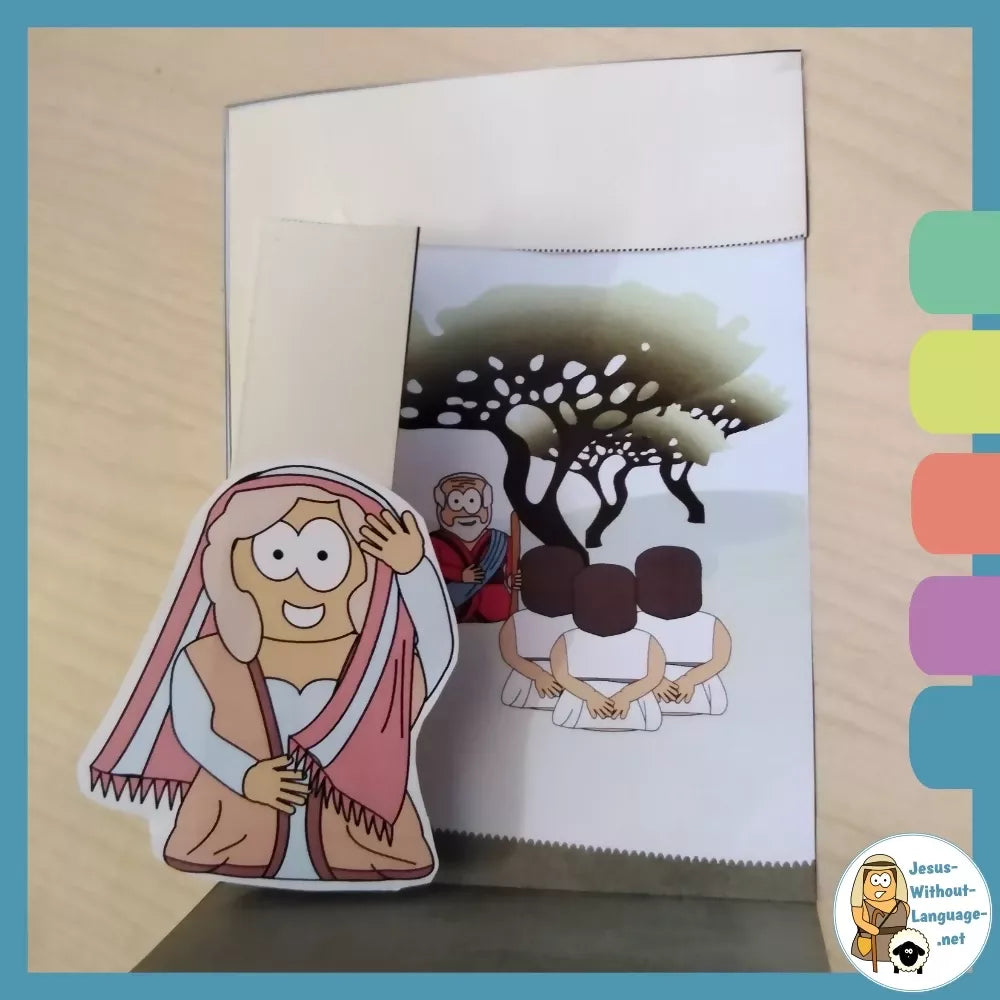 Genesis 18 - Sarah Laughed | Ministry lesson, Bible crafts, Games