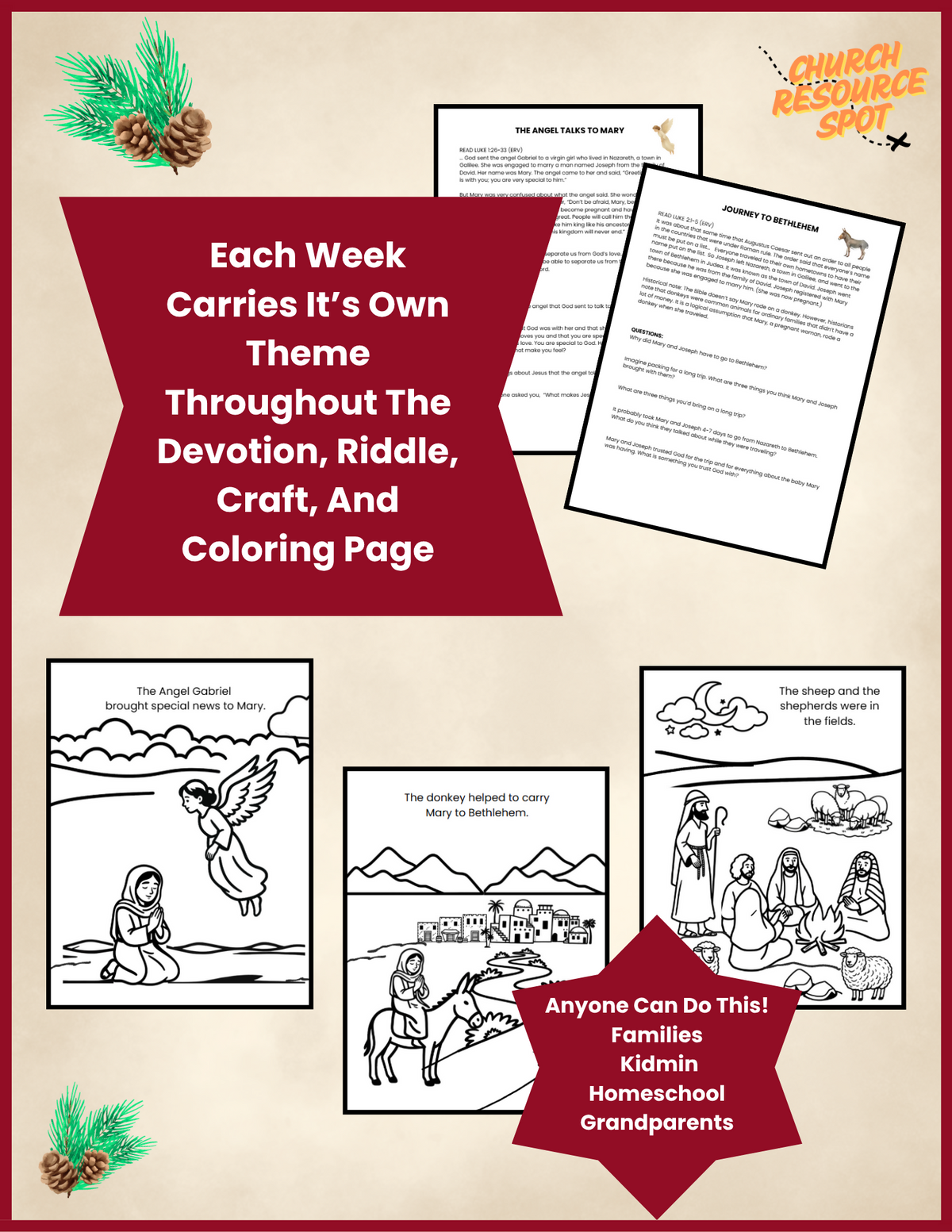 Fun-Filled Advent Activity Pack
