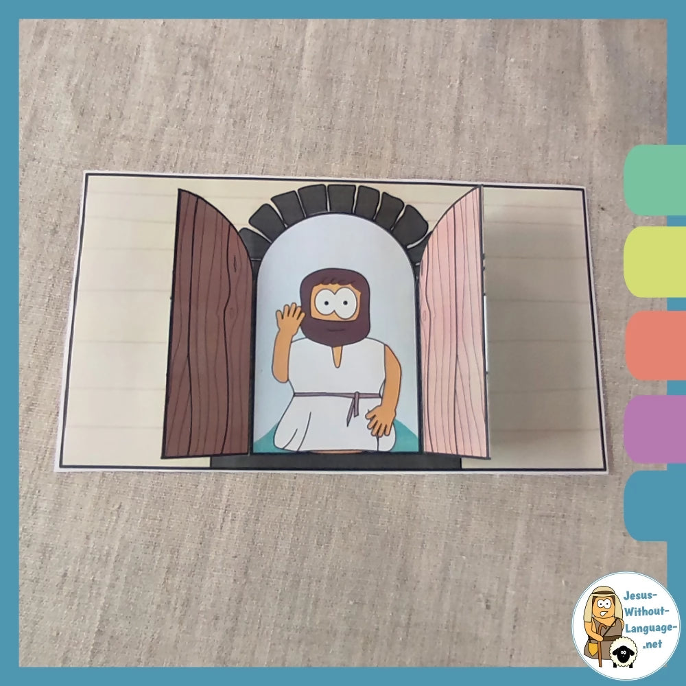 The Way, Truth and Life (John 24) Kidmin lesson with crafts and colouring