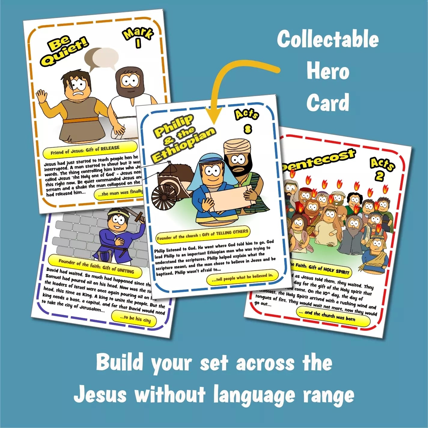 Philip & the Ethiopian (Acts 8) - Kidmin lesson with Crafts and colouring