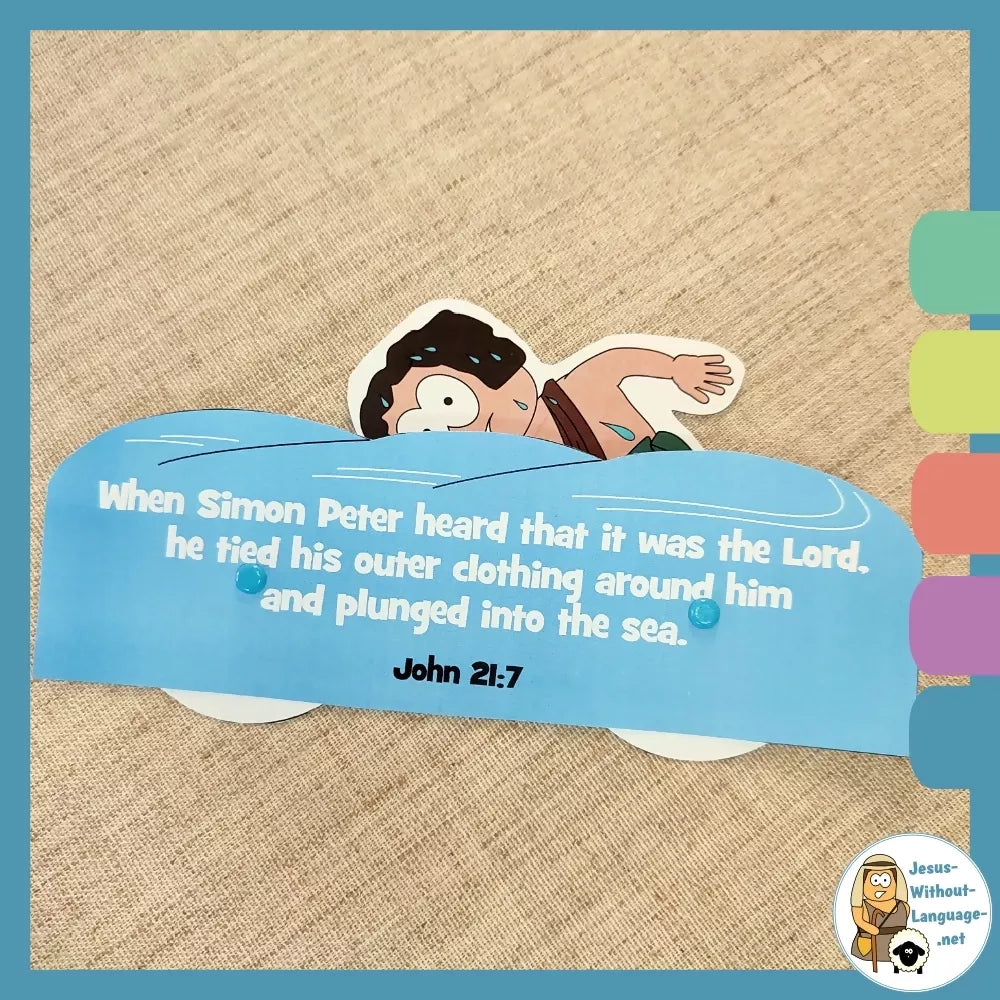 John 21 - Beach Breakfast | Ministry lesson, Bible crafts, Games