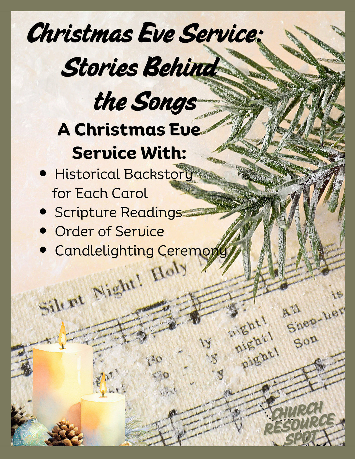 Christmas Eve Service: Stories Behind The Songs