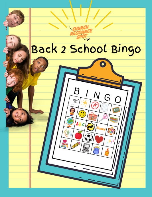 Back 2 School Bingo