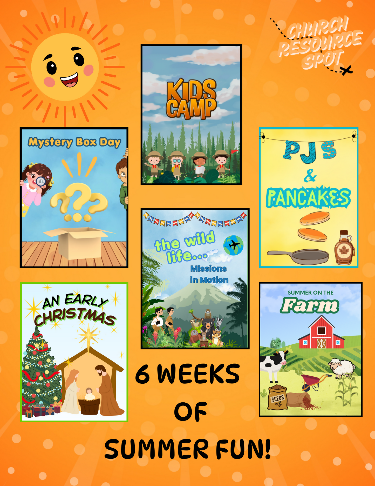 6 Weeks of Kidmin Fun