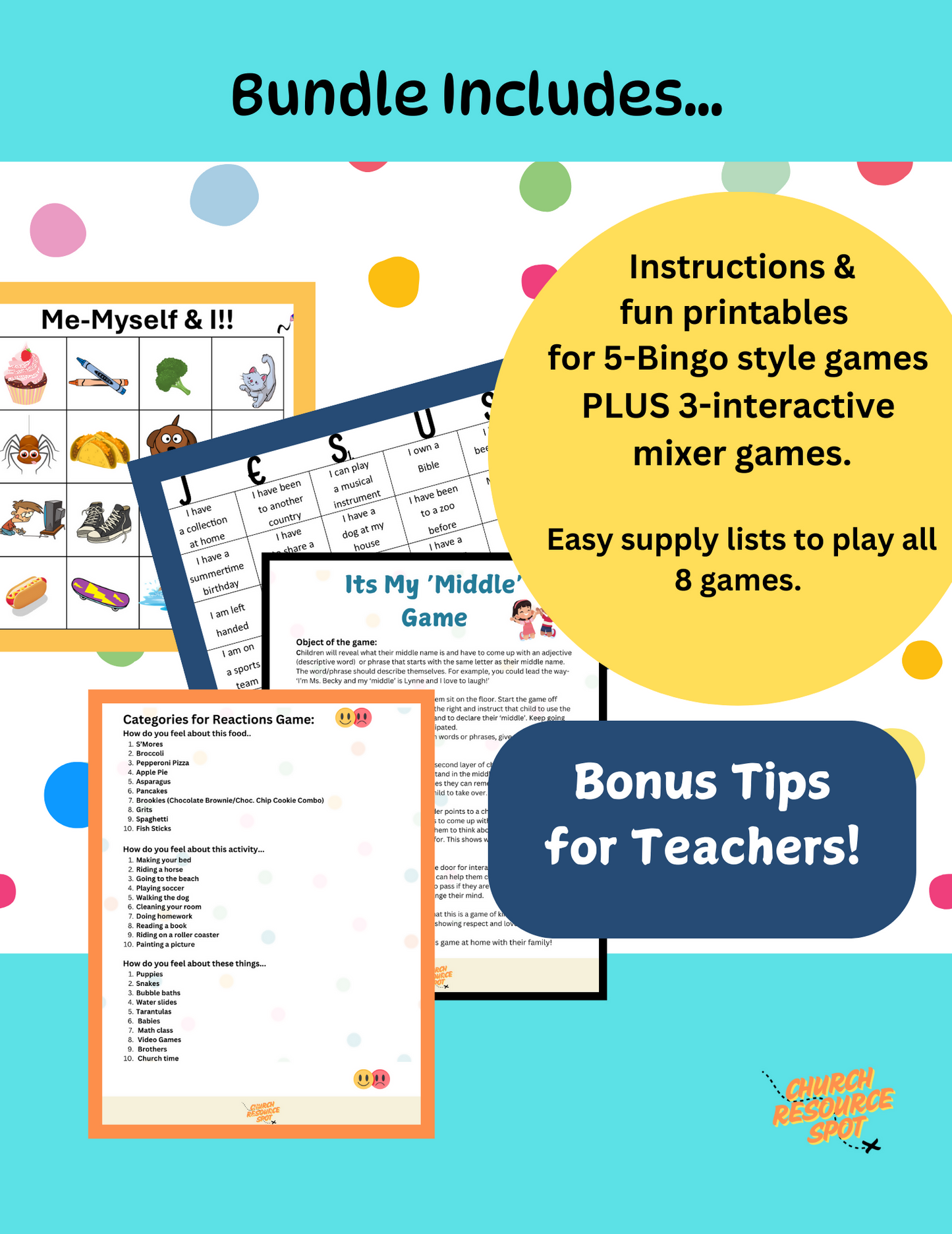 Kids Mixers & Games Bundle