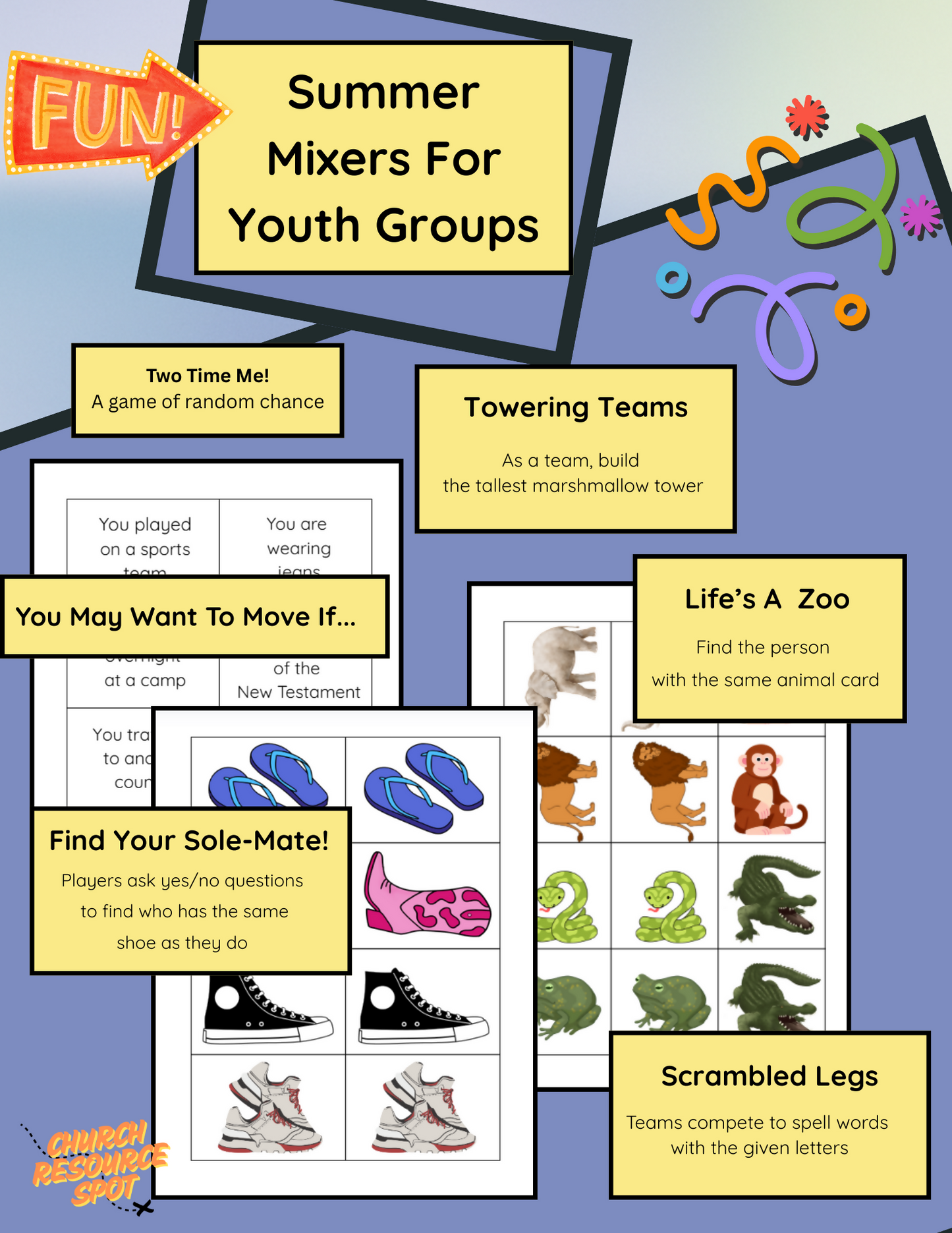 Summer Mixers For Youth Groups