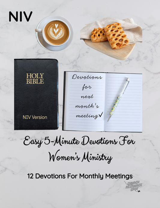 Easy 5-Minute Devotions For Women's Ministry