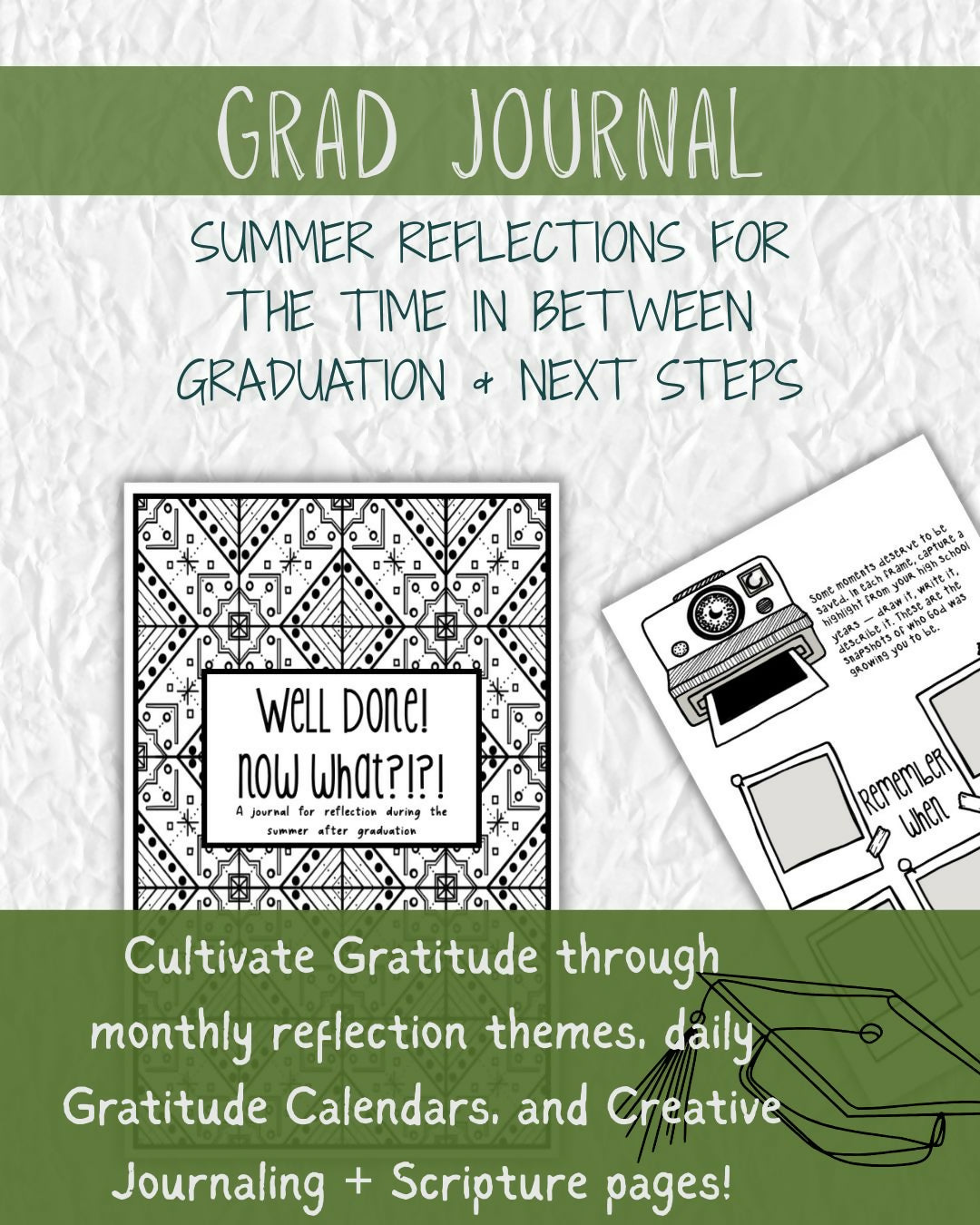 Well Done! Now What?! — A Graduation Reflection Journal