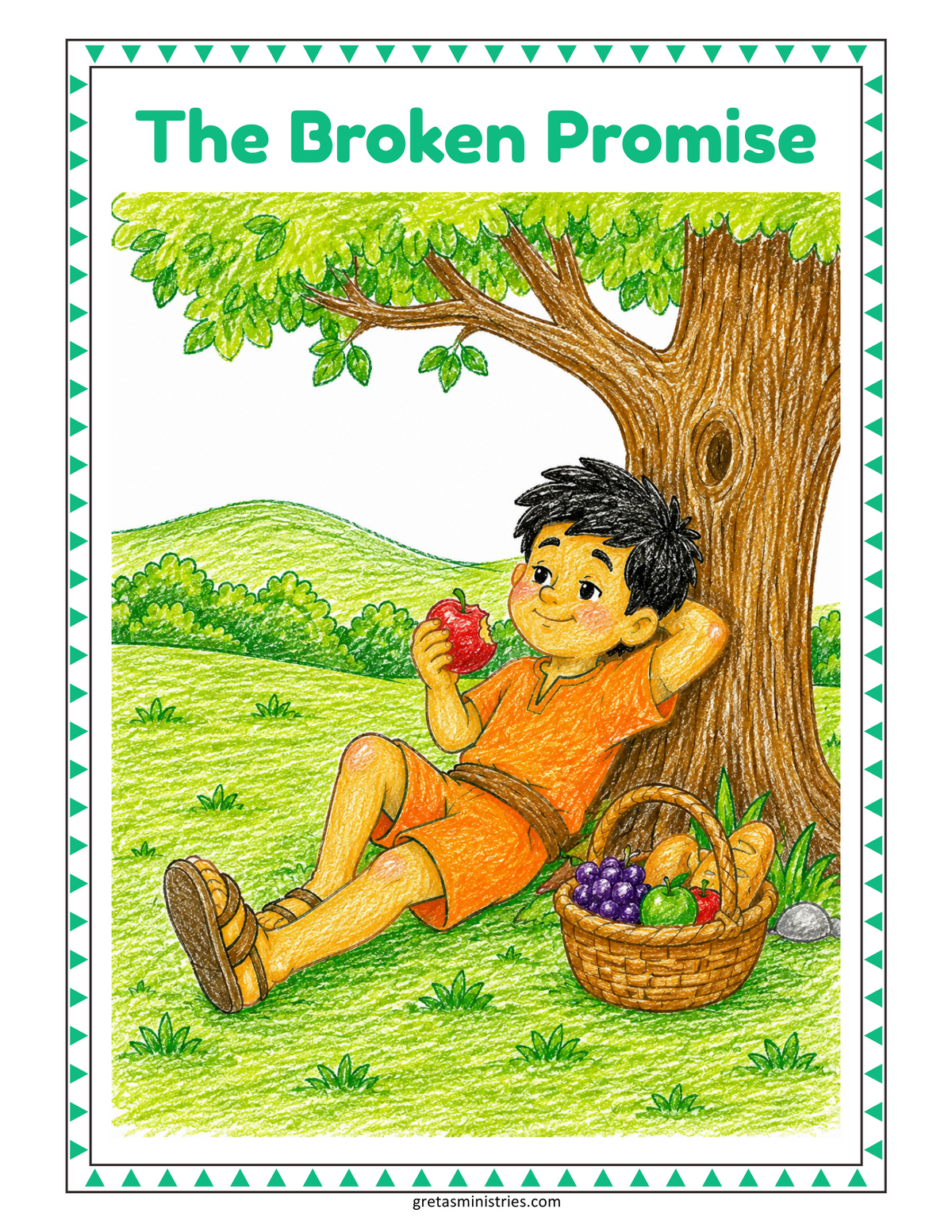 Parable of the Two Sons | Sunday School Lesson, Story Book, Craft & Game