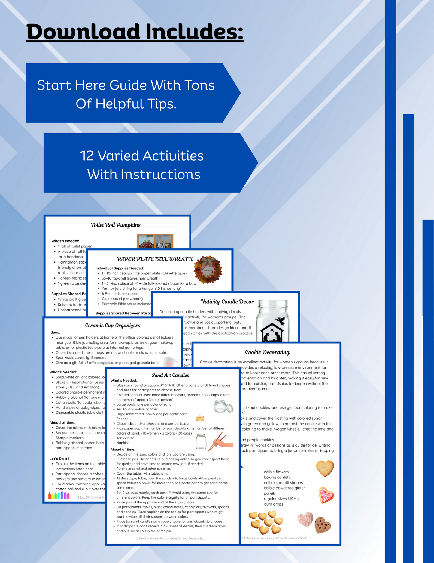 12 Easy DIY Activities For Your Group