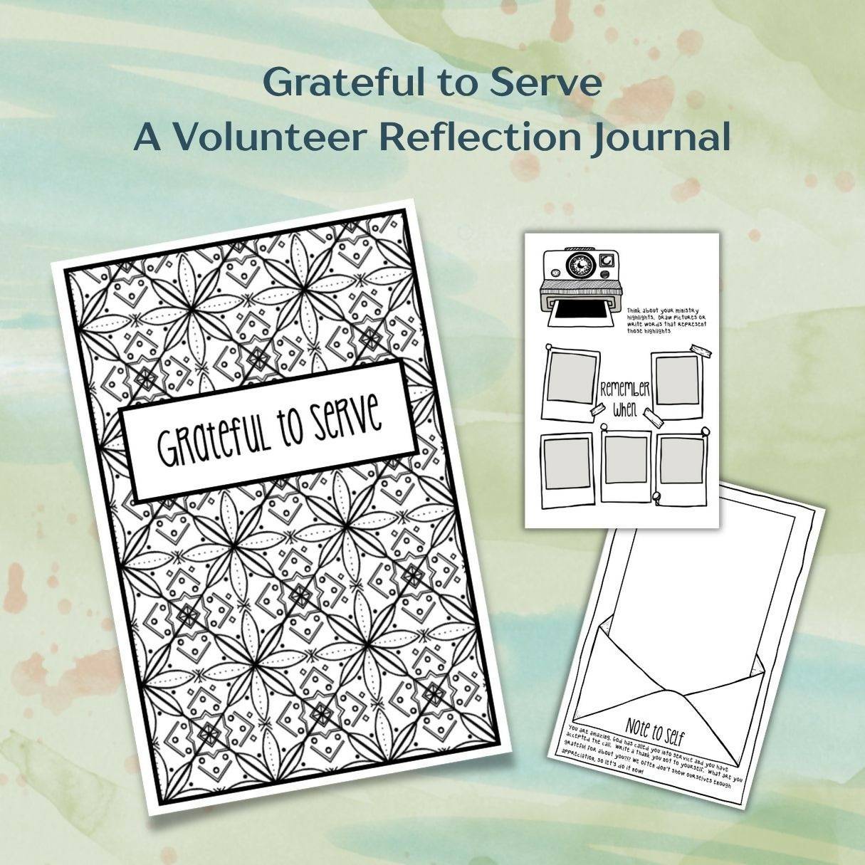 Grateful to Serve – A Volunteer Reflection Journal