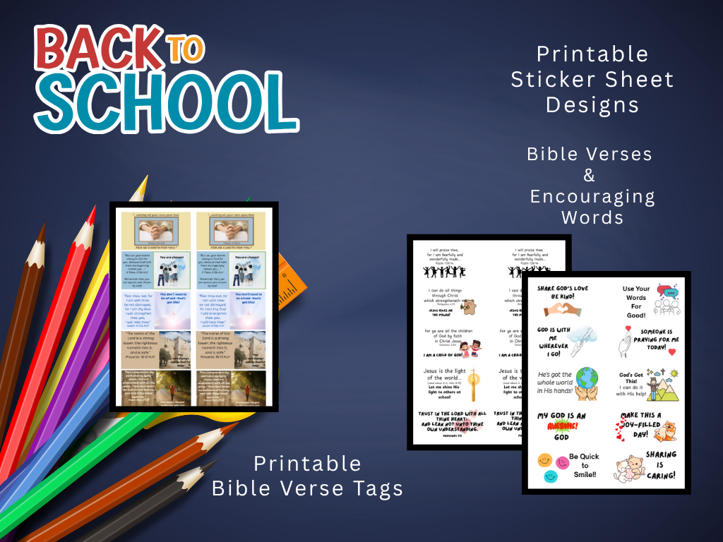 Back to School Blessings Fun KJV