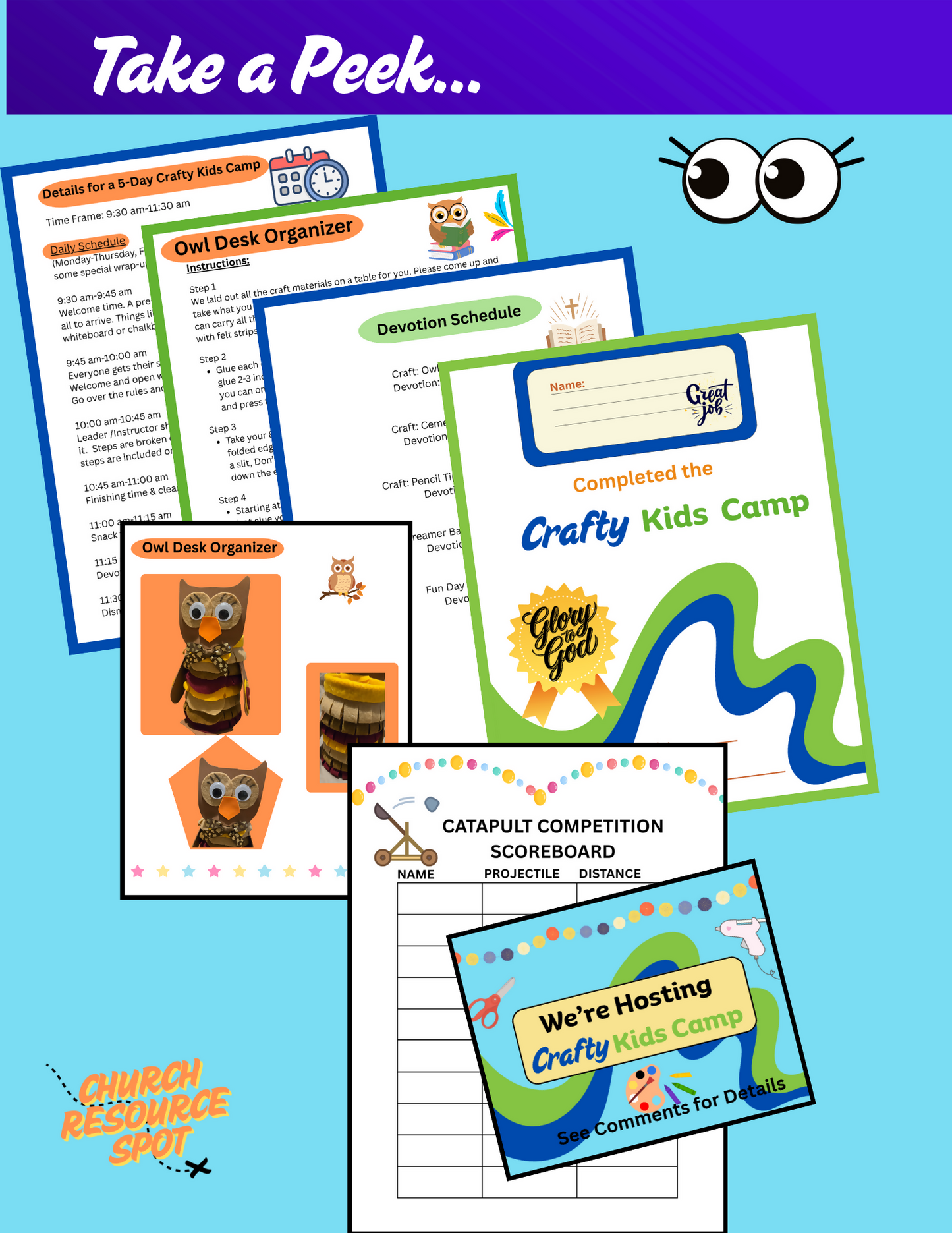 Crafty Kids Camp KJV