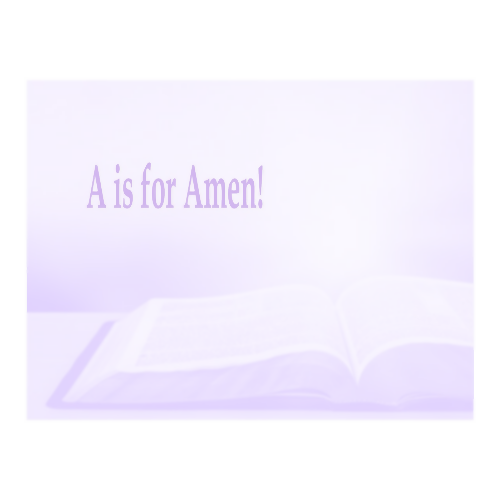 The ABC's of Holy Week Presentation