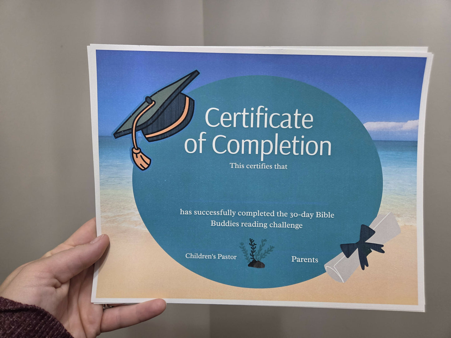 🦈 Bible Buddies 30-Day Scripture Reading Plan Event Sea🌊