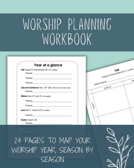 Worship Planning Workbook