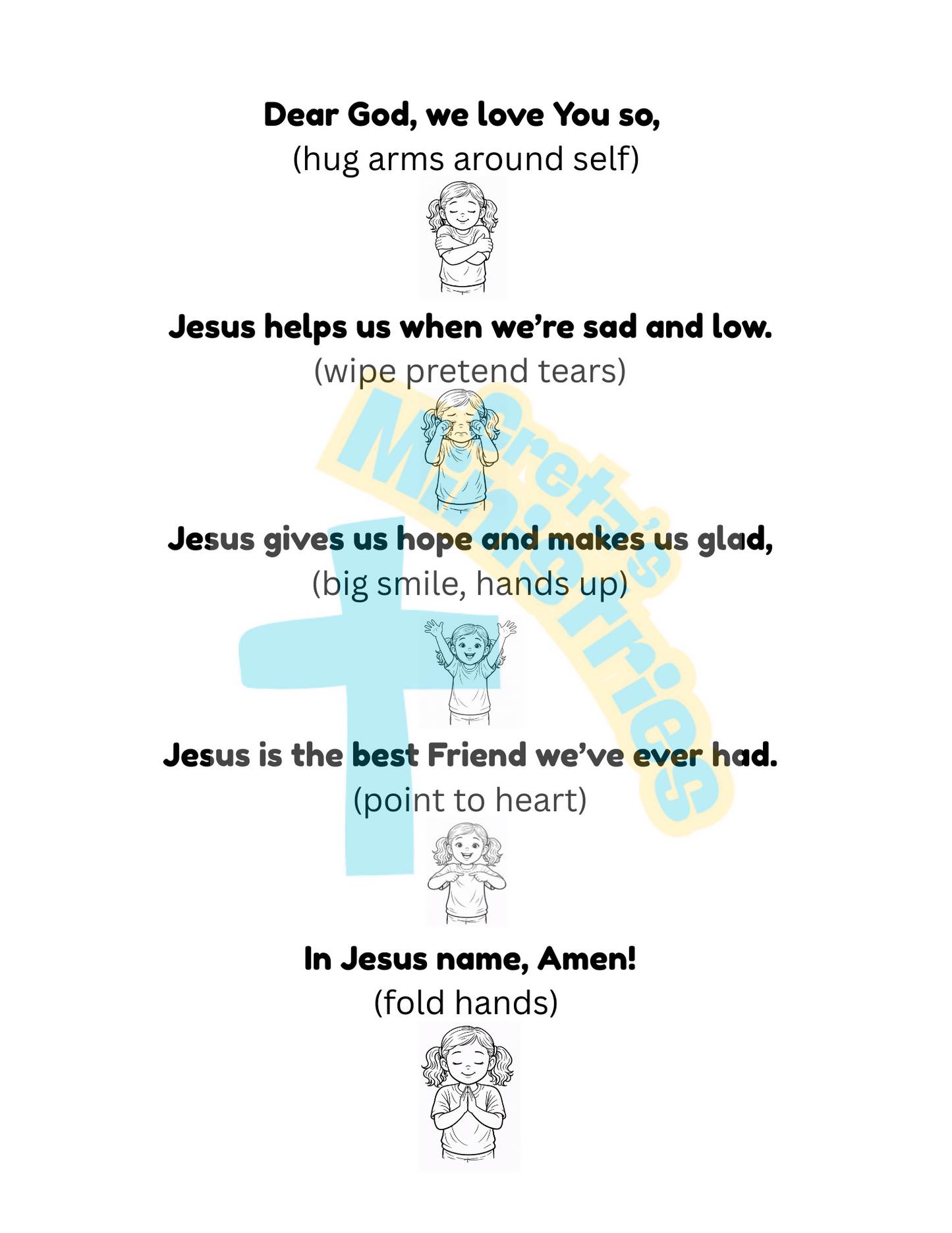 The Raising of Lazarus Bible Story Coloring Book Lesson (Preschool - 1st grade)