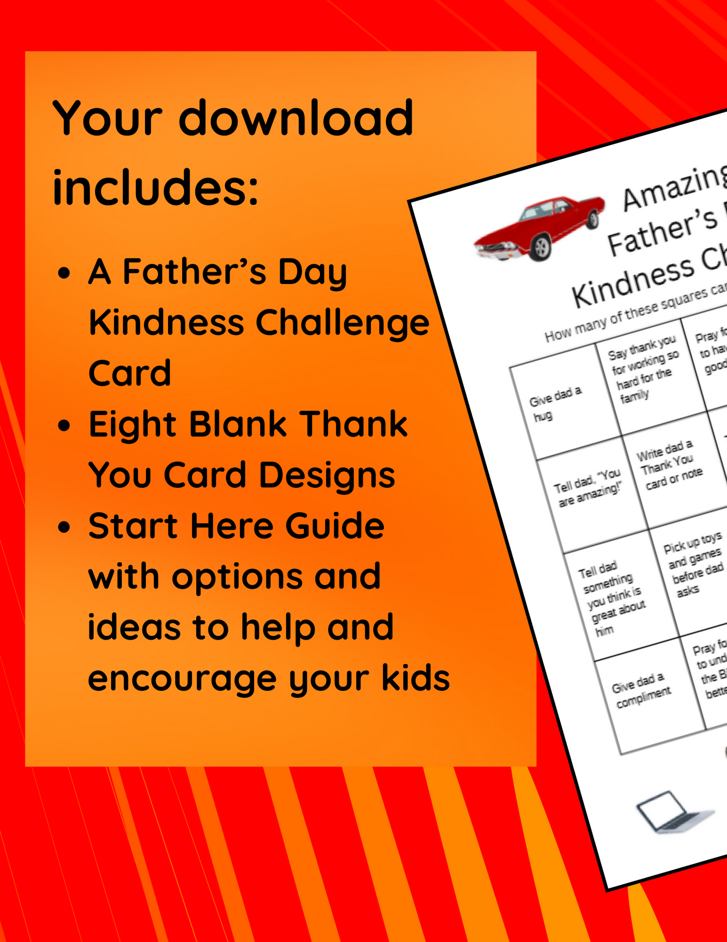 Amazing Father’s Day Kindness Challenge