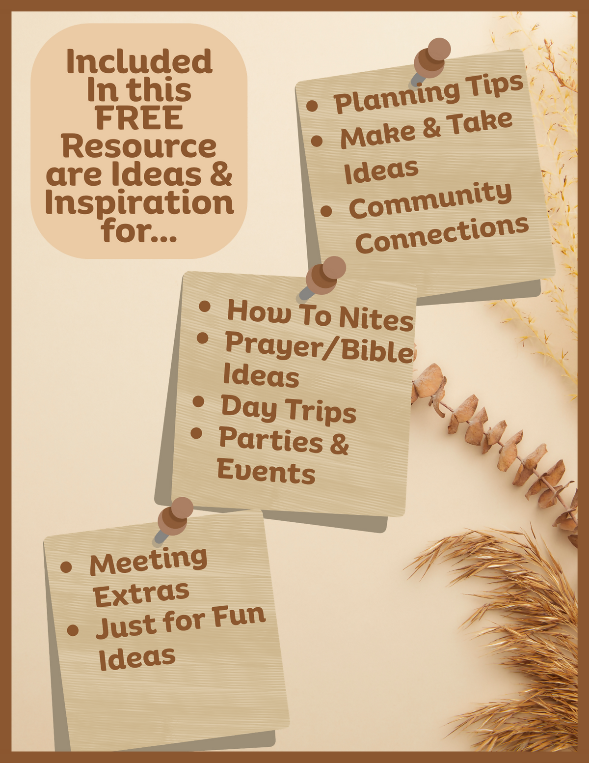 Over 100 Ideas For Your Women’s Ministry