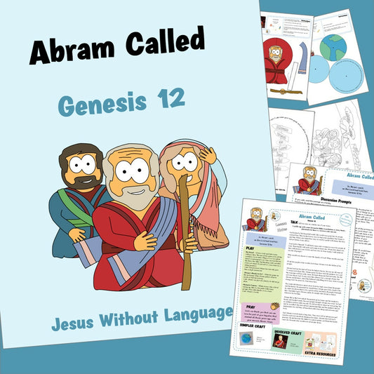 Genesis 12 - Abram Called | Ministry lesson, Bible crafts, Games