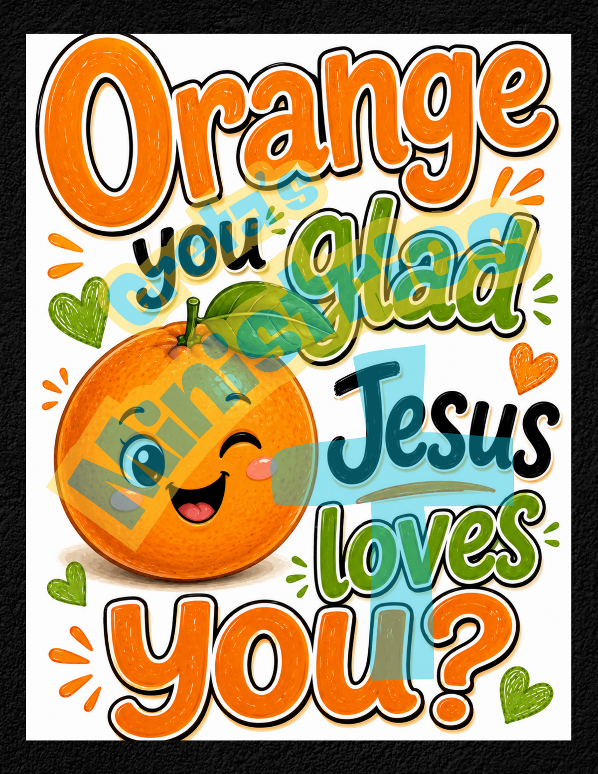 Taste and See That the Lord Is Good | Christian Classroom Posters | Food Puns
