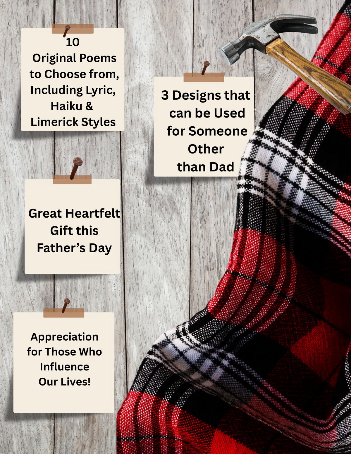 10 Father's Day Poem Craft Sheets