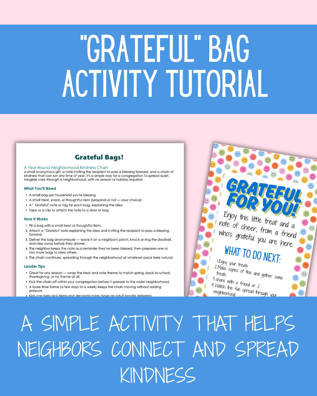 "Grateful" bag tutorial