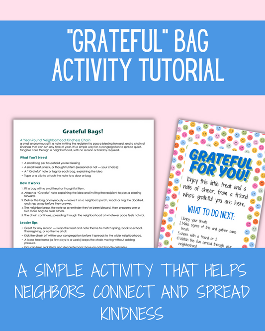 "Grateful" bag tutorial