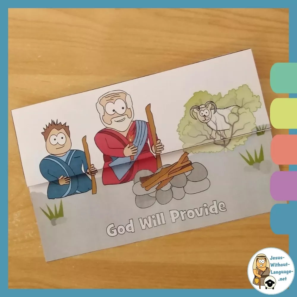 Genesis 22 - Abraham and Isaac | Ministry lesson, Bible crafts, Games