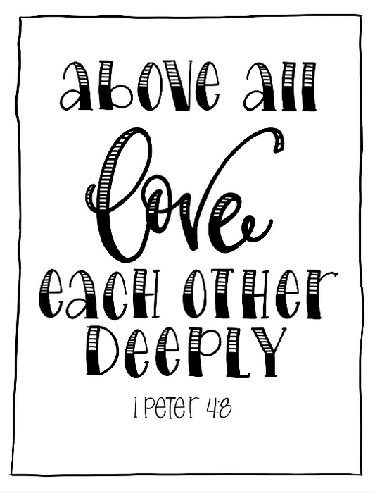 love each other deep