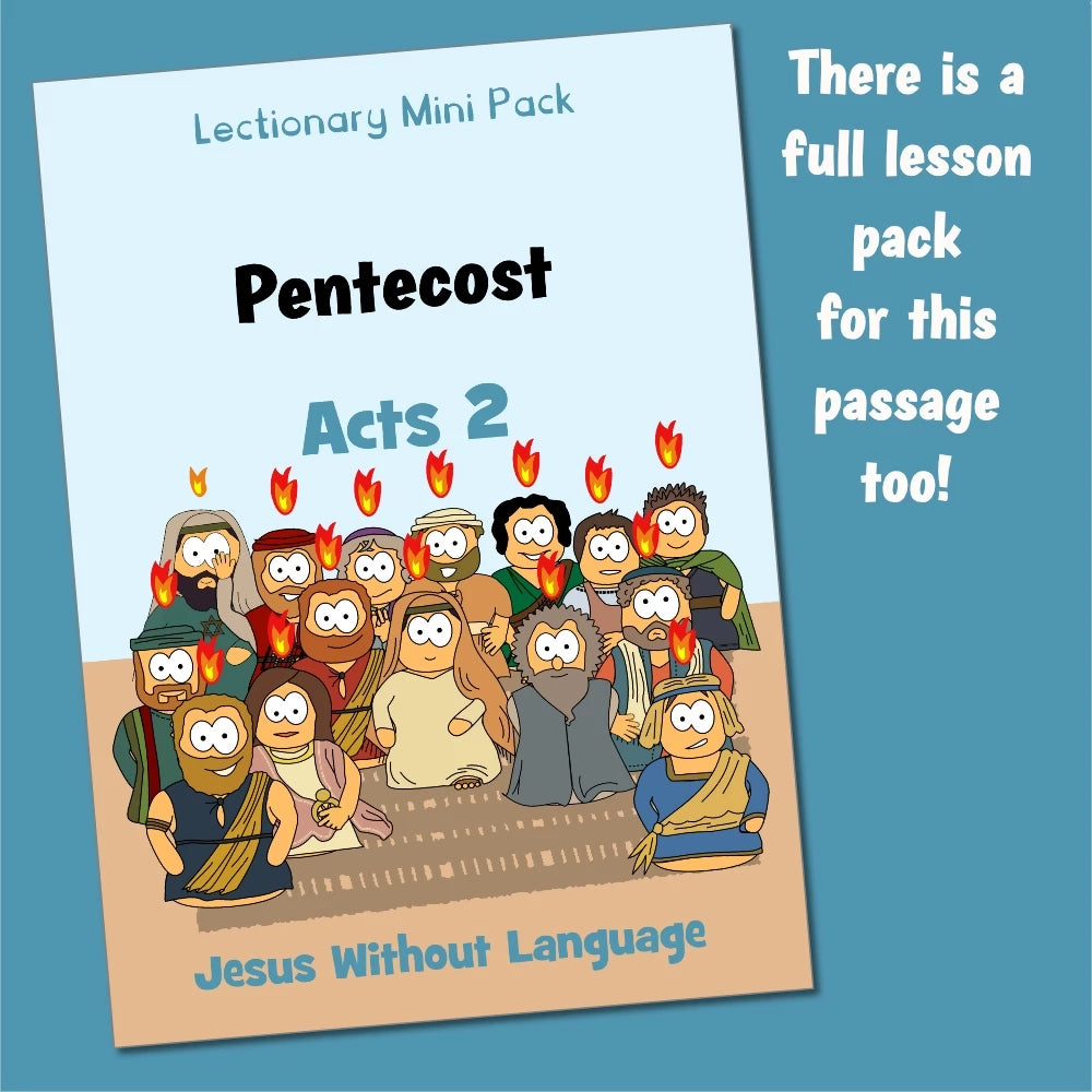 Pentecost (Acts 2) Activity sheet and Colouring