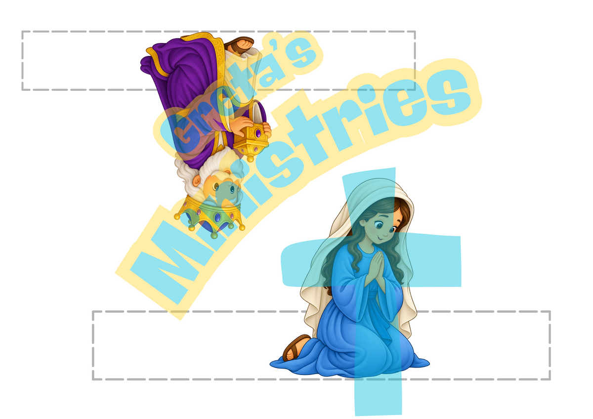 Build the Nativity Scene | Christmas Bible Object Lesson & 3D Class Project