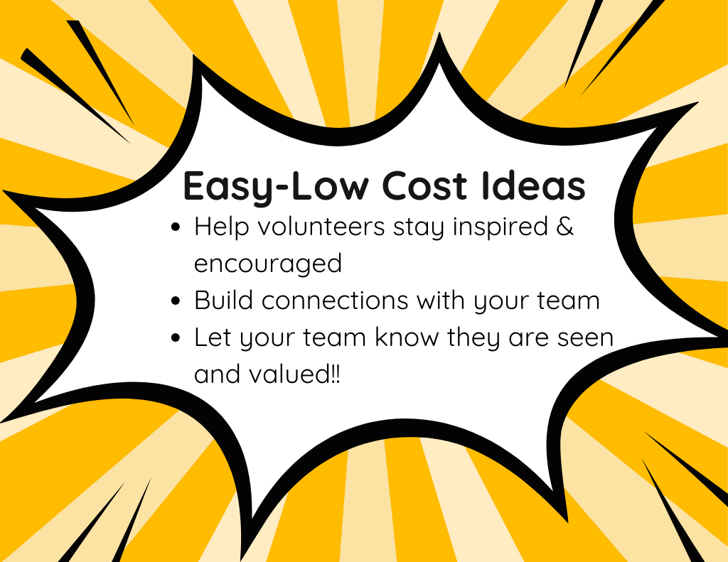 12 Months of Volunteer Appreciation Ideas